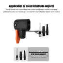 Bicycle Air Pump Nozzle Hose Adapter for Dunlop Schrader Presta Valve Conve