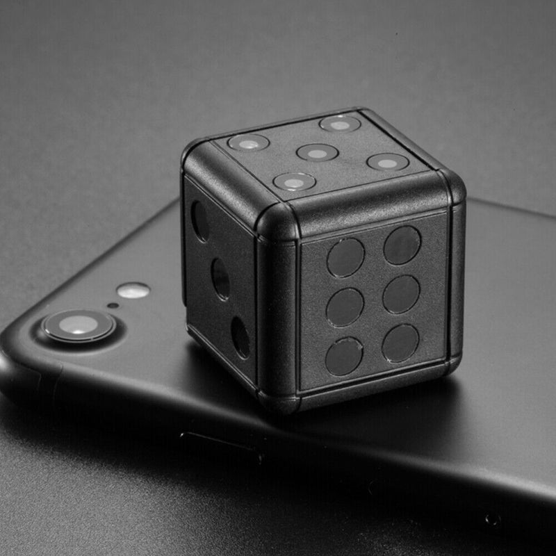 SQ16 Dice Shape Mini Camera 1080P Full HD Motion Detection Camera (Black) Newly