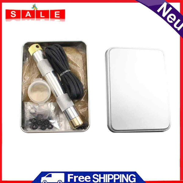 Brass Outdoor Fire Piston Set, Emergency Tool, Aluminum Fire