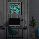 Butterfly Special Shaped Luminous Mosaic Diamond Part DIY Paint Kit Decorate