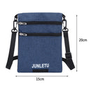 Waterproof Travel Shoulder Neck Bag Messenger Passport Holder (Dark Blue) Newly