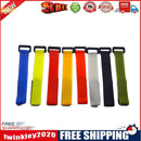 10pcs Durable Fishing Rod Tie Strap Belt Portable Wrap Band Pole Holder