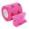 Pet Dog Cat Elastic Bandage Non-woven Pet Self Adherent Wound Tape (M)