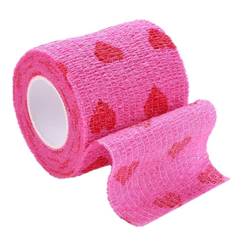 Pet Dog Cat Elastic Bandage Non-woven Pet Self Adherent Wound Tape (M)