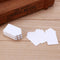 100pcs Blank Label Cards Kraft Paper Wedding Gifts DIY Hanging Tag(White) Newly