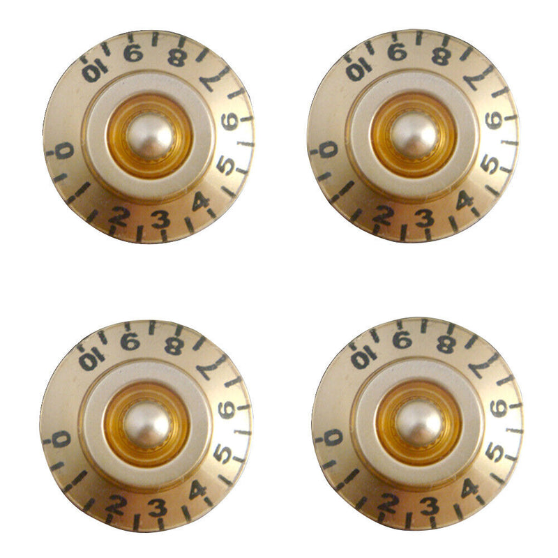 4pcs Electric Guitar Potentiometer Cap Guitar Volume Tone Knob Button for EPI