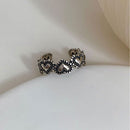 Rings Simple Adjustable Hand Decoration Hollow Out Ring Heart Shape Open Ring