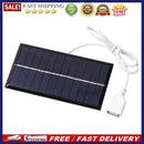1W 6V Portable Solar Panel Mini DIY Solar System for Phone Power Bank Fan C