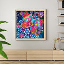 Luminous Diamond Painting 5D DIY Special Shaped Animal Kit Home Decoration Cr