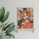 Digital Paint Person Painted By Numbers On Canvas Decor