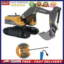 6CH RC Excavator Bulldozer 1/24 Remote Control Engineering Car Electric Vehicle