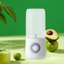 500ml Personal Fruit Blender Mini Food Smoothie Juicer (White 6 Blades) Newly