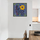 5D DIY Full Drill Round Diamond Painting Love Flower Rhinestones Mosaic Kit