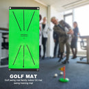 Golf Training Mat Mini Golf Practice Training Aid Portable Golf Hitting Rugs