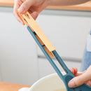2 in 1 Cooking Spoon Strainer Scoop Handle Colander Kitchen Tool (Blue) Newly