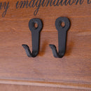10pcs Hook Wall Door Clothing Coat Hat Hanger Kitchen Bathroom Non Rusting Hand