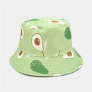 Anti-UV Foldable Double-Sided Bucket Hat Beach Cap Sun Hat Fisherman Cap