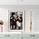 Full Round Drill Mosaic Craft Picture DIY Sweet Boys Girls 5D Diamond Paintin