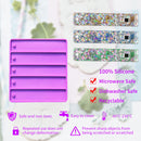 Credit Card Puller Silicone Molds Set DIY 2 Molds and 12 Debit Bank Card Grab