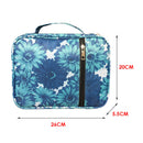 Fashion Floral Print Bible Cover Handbag Waterproof Toiletry Bag (Style 2)