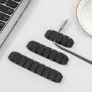 Headphone Cable Holder Cable Organizer Silicone Wire Clips USB Cable Winder