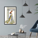 2 Strands Angel Girl Partial Embroidery Stamped Cross Stitch Handmade Home