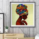 Diamond Painting Ethnic Girls Full Round Drill Picture of Rhinestone DIY Drawing