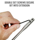 2PC Drill Bit Extension Bar 12" 6" Paddle Bits or any shank Shaft L5W3 T1Y5 E0D8