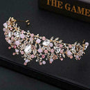 Girl Crystal Tiara Princess Crown Headband Wedding Hair Jewelr Accessories G4O7