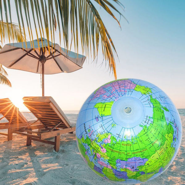 Earth Ocean Educational Supplies Inflated Ball Earth Map Inflatable World Globe