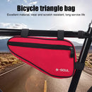 Durable MTB Front Frame Triangle Bag Road Cycling Storage Pouch Bag (Red) Newly