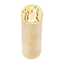 Retro Cylindrical Seal Wax Brass Envelope Seal Stamp Customs Accessory (C) Newly