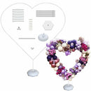 Frame Holder Column Base With Stand Balloon Arch Plastic 59inch Love Heart