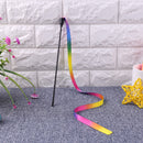 Cat Toys Funny Colorful Teasing Wand Stick Pet Cats Dogs Interactive Teaser