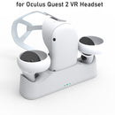 Stand for Oculus Quest 2 VR Controller Charger Charging Dock VR Headset Charger
