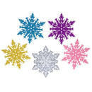 6.8cm 9.6cm Snowflake Punching Molds Metal Embossing Stencil for Scrapbook