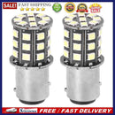 1 Pair 1157/BAY15D 33 SMD2835 LED Car Tail Brake Stop Light Fog Lamp Bulbs
