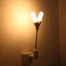 E27 to 2E27 LED Light Base Splitter Holder Socket Studio Bulb Lamp Adapter