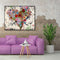 Painting By Numbers DIY Love Heart Hand Painted Canvas Oil Art Picture Craft Kit