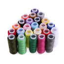 24 Different Colors 200 Yard Polyester Embroidery Sewing Machine Threads