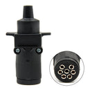 7 Pin 12V Plug Truck Cable European Trailer Signal Light Waterproof Plug Newly