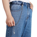 Jewelry Ball Metal Punk Wallet Belt Chain Trousers Chain Keychain  Men Key Ring