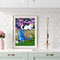 Oil Paint By Numbers Blue Cat Coloring Picture Digital Drawing