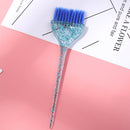 Dye Hair Brush Easy Clean Portable Salon Hair Tinting Color Brush (Blue) Newly