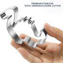11pcs/set Cookie Cutter Dinosaur Shape Stainless Steel Baking Biscuit Mold