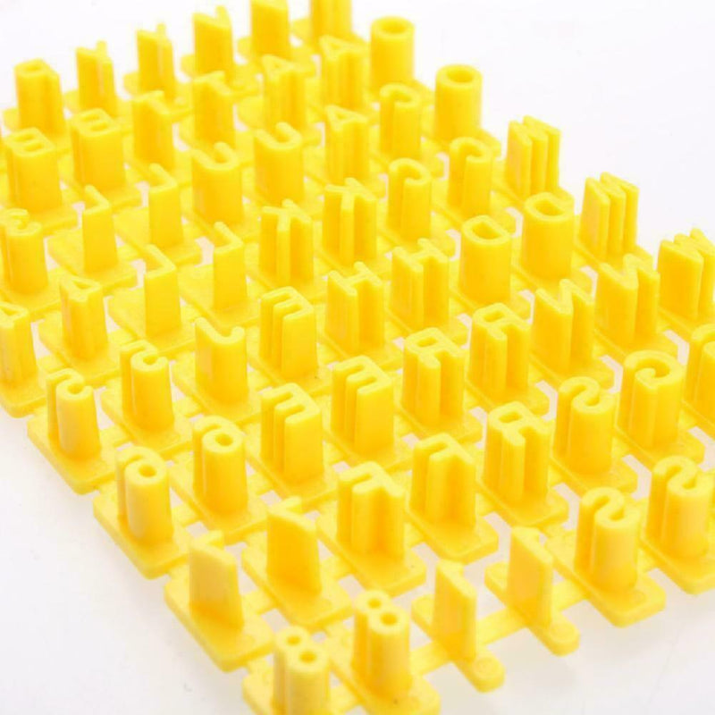 Mini Alphabet Number Letter Cookie Biscuit Stamp Cutter Cake Embosser DIY Q4C7