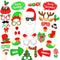 Xmas Shooting props LED light string Christmas Balloon Box Party Supplies
