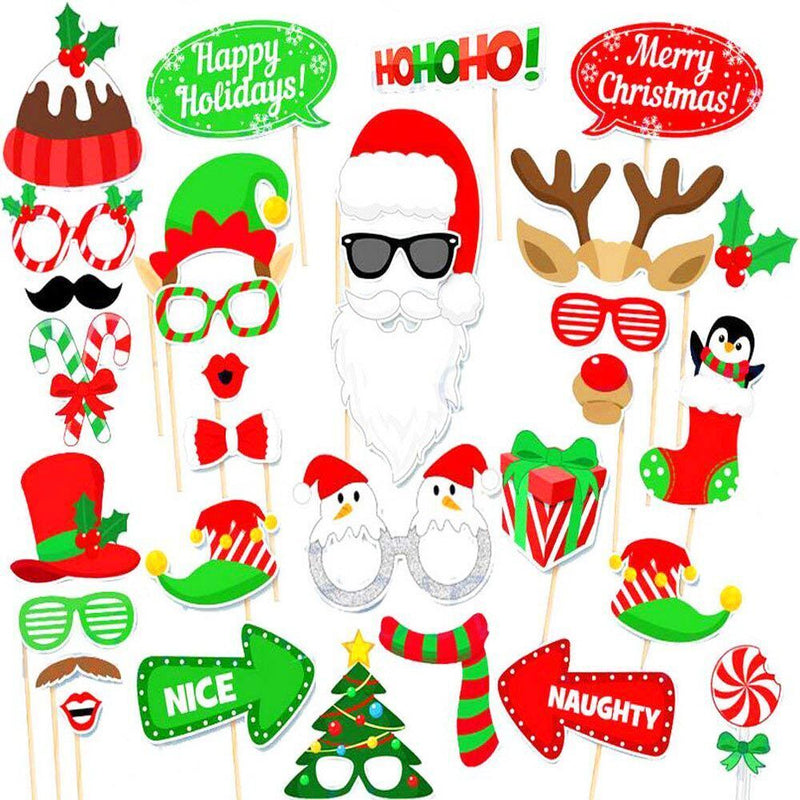 Xmas Shooting props LED light string Christmas Balloon Box Party Supplies