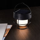 LED Outdoor Solar Lamp 3000mAh Tent Lantern Portable Hanging Hook for BBQ Hiking