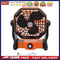 Camping Fan with LED Lamp Portable USB Quiet Cooling Fan for Outdoor Picnic